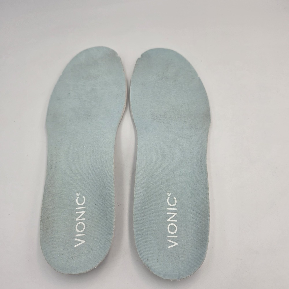 Replacement Vionic Men's Shoe Inserts VM075 Blue 2016 Sizes 7.5-9 Full Length